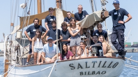 Universidades que miran al mar: navegando por la sostenibilidad del océano en el buque escuela Saltillo