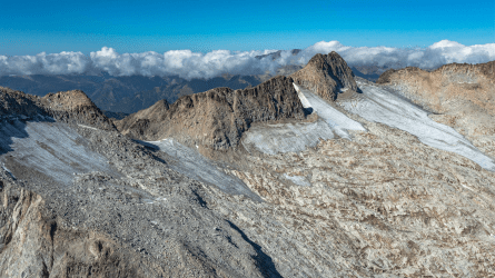 Los glaciares en rápido declive