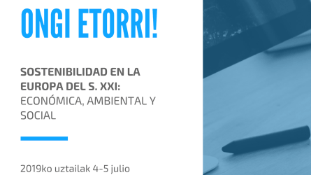 Sostenibilidad en la Europa del S. XXI: económica, ambiental y social 